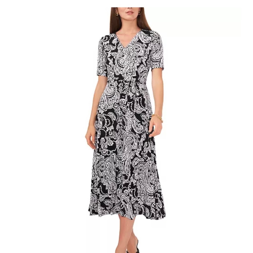 Brand new MSK Jersey belted size medium dress